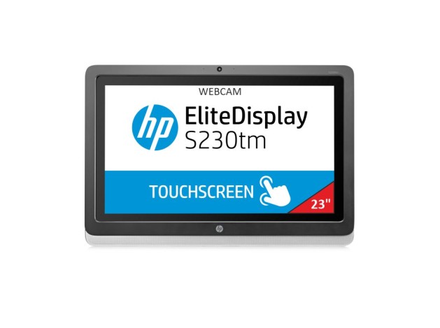 HP S230TM TÁCTIL WEBCAM | 23"WIDE | LCD Touchscreen | 16:9 | 1920x1080 | DVI | DISPLAY PORT