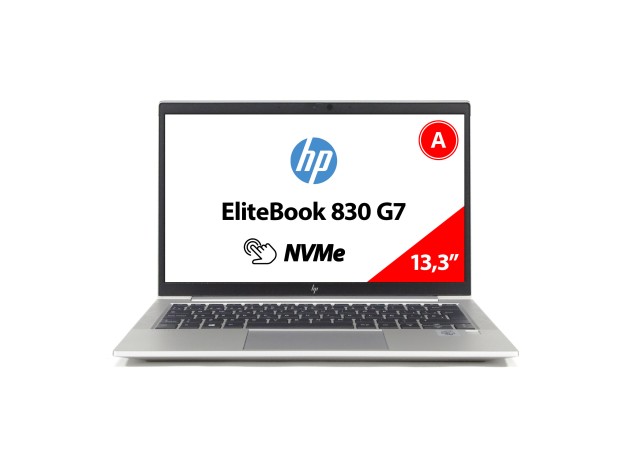 HP ELITEBOOK 830 G7 TÁCTIL | Core i5-10310U 1.70 GHz | 256 GB NVMe 16 GB DDR4 | 13.3" Cometlake-U GT2 | Teclado Español