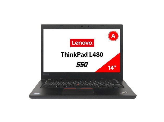 LENOVO THINKPAD L480 Core i5-8250U 1.60 GHZ 256 GB SSD 16 GB DDR4 SODIMM 14" Intel UHD Graphics 620 teclado Español